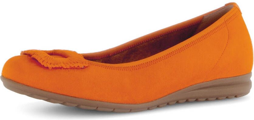 Gabor Ballerina's Florence comfort schoen zakelijke schoen elastische afwerking comfortbreedte g (= breed)