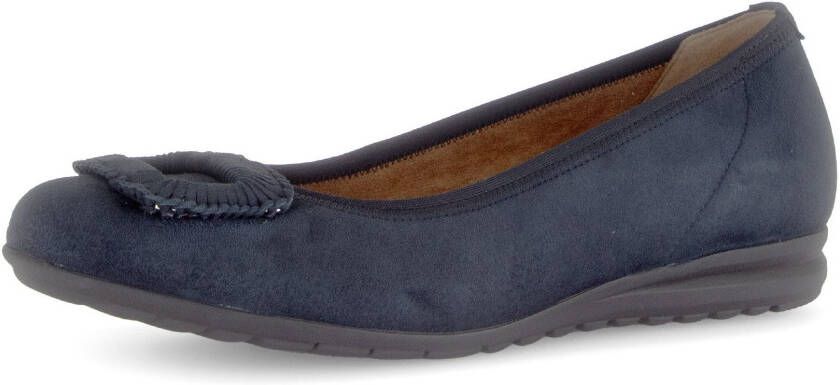 Gabor Ballerina's Florence comfort schoen zakelijke schoen elastische afwerking comfortbreedte g (= breed)