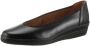 Gabor Zwarte Leren Ballerina Schoenen Black Dames - Thumbnail 2