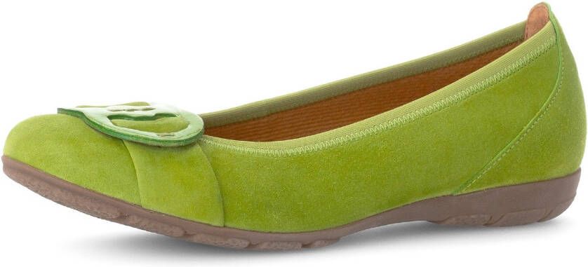 Gabor Ballerina's platte schoenen instappers met hovercraft luchtkamer-zool