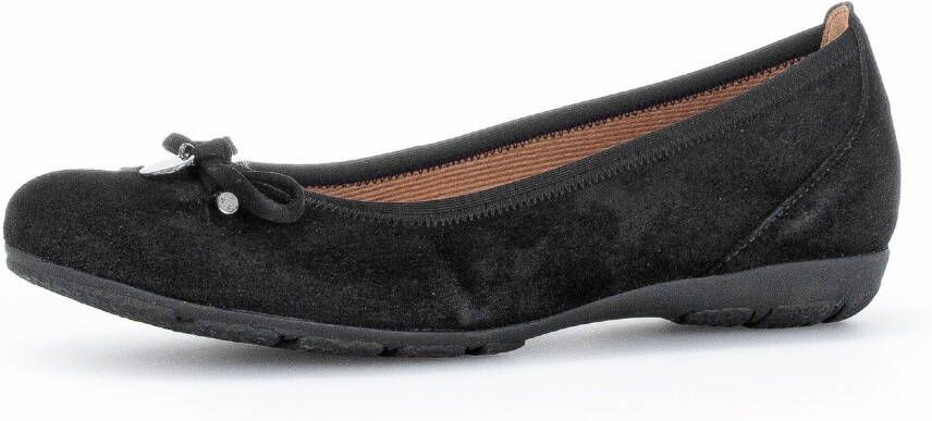 Gabor Ballerina's Vlakke schoenen zakelijke schoenen met hovercraft luchtkamer-loopzool