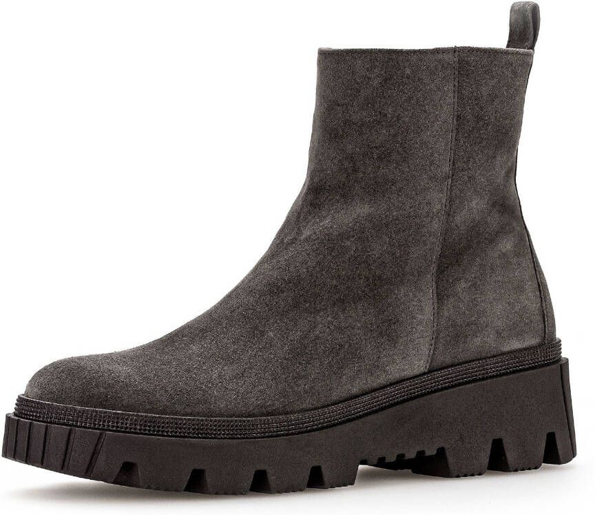 Gabor Boots zonder sluiting met nagels omrandde zool
