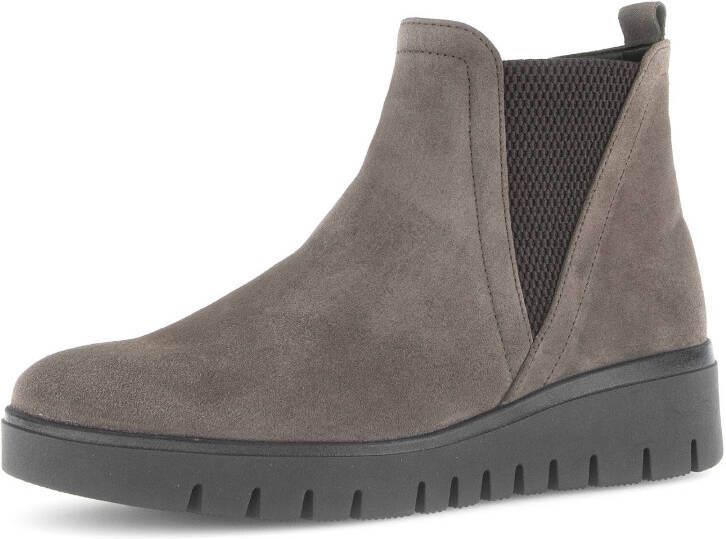 Gabor Chelsea-boots Davos sleehaklaarzen enkellaarsjes in comfortwijdte h (= zeer wijd)
