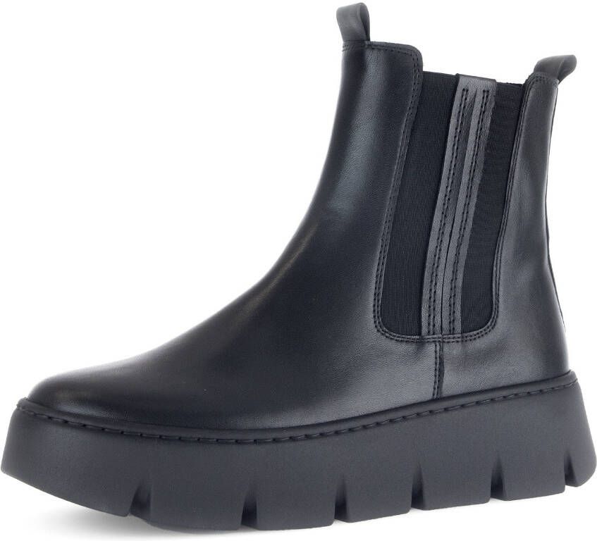 Gabor Chelsea-boots plateau instappers enkellaars met best fitting