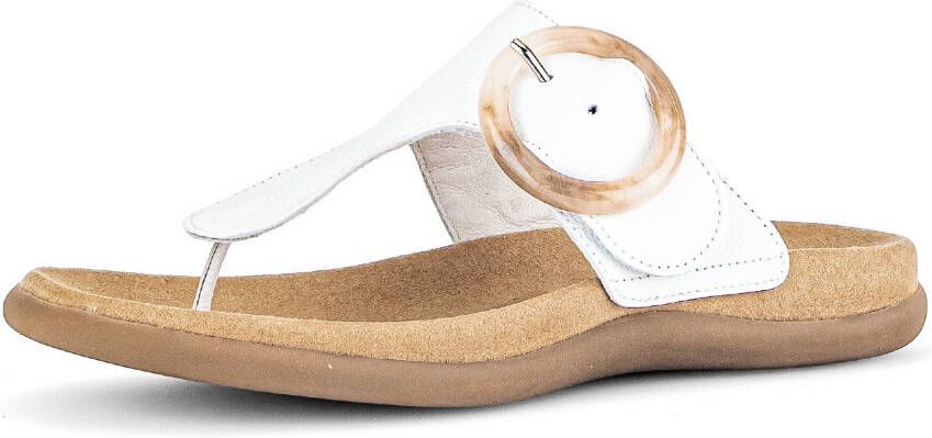 Gabor Dianets sleehak zomerschoen teenslipper met best fitting-uitrusting