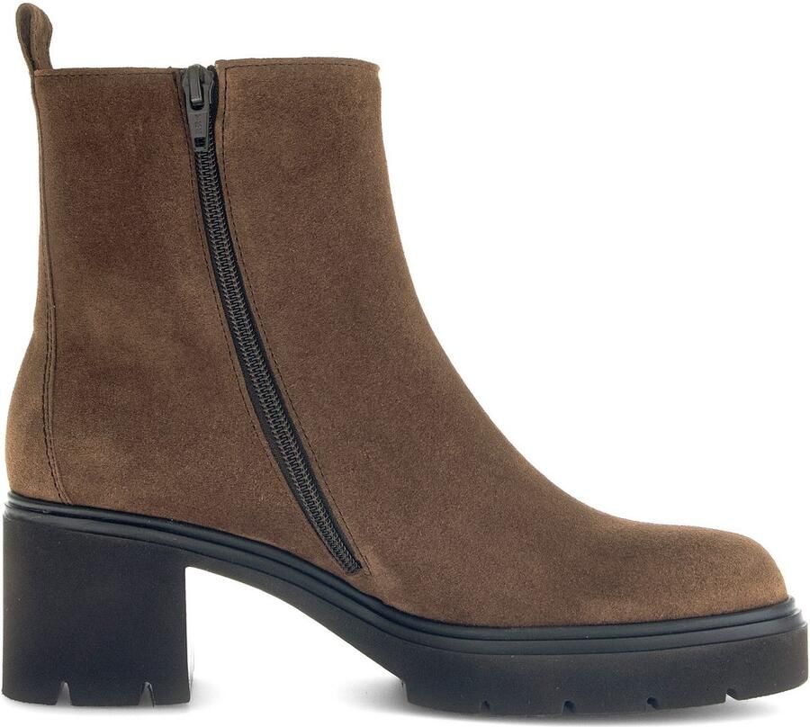 Gabor Laarsjes blokhak enkellaarsjes zakelijke laarzen met subtiele siernaden - Foto 3