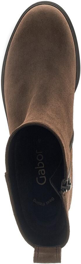 Gabor Laarsjes blokhak enkellaarsjes zakelijke laarzen met subtiele siernaden - Foto 8