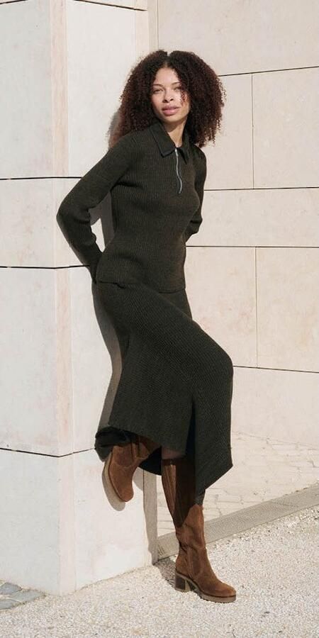 Gabor Laarzen Milano blokhak lange laars ritslaars in g-wijdte - Foto 6