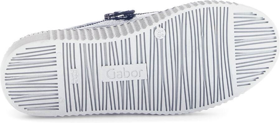 Gabor Plateausneakers vrijetijdsschoen halfschoen veterschoen met edele siermotieven - Foto 7