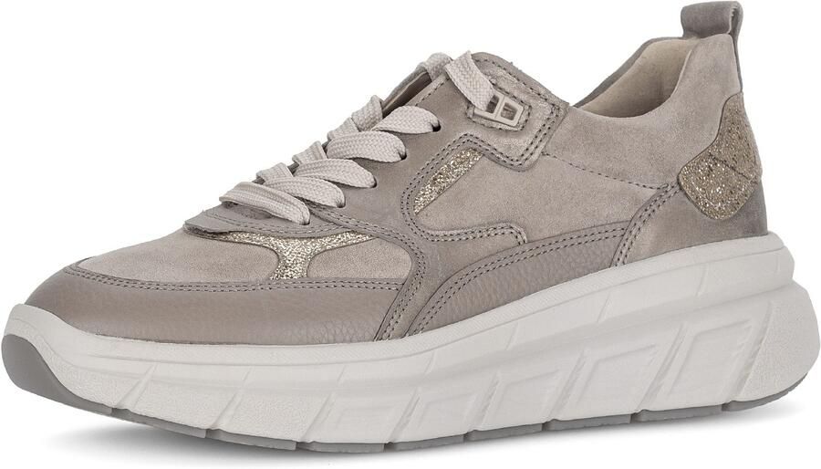 Gabor Sneakers met sleehak Plateau veterschoen lage schoen met Best Fitting-uitvoering - Foto 9