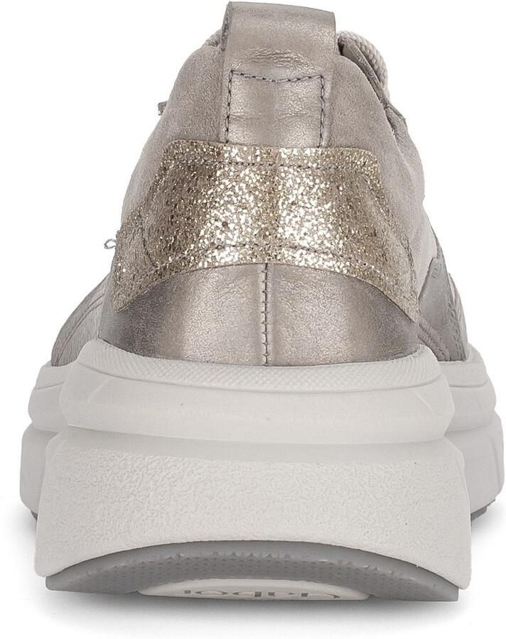 Gabor Sneakers met sleehak Plateau veterschoen lage schoen met Best Fitting-uitvoering