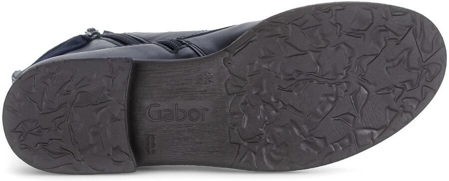 Gabor Veterlaarsjes blokhak veterschoenen business schoen met best fitting uitrusting - Foto 5