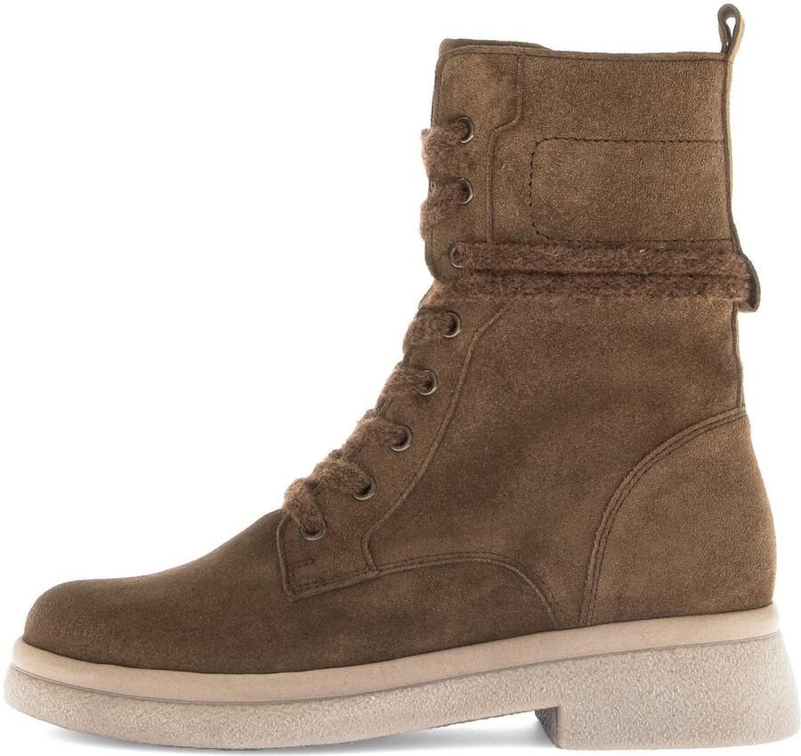 Gabor Veterschoenen blokhak veterlaarsjes met binnenritssluiting g-wijdte