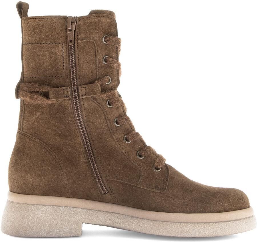 Gabor Veterschoenen blokhak veterlaarsjes met binnenritssluiting g-wijdte - Foto 2