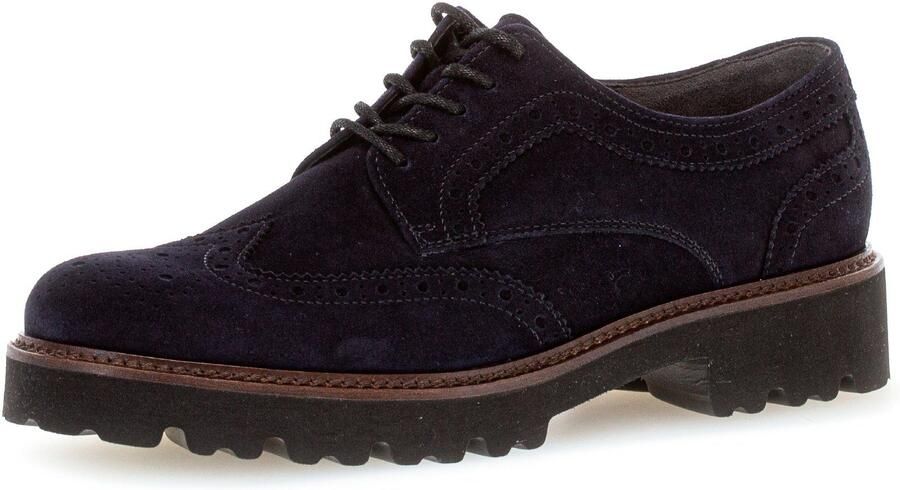 Gabor Veterschoenen met subtiele lyrische perforatie vrijetijdsschoen lage schoen veterschoen - Foto 2