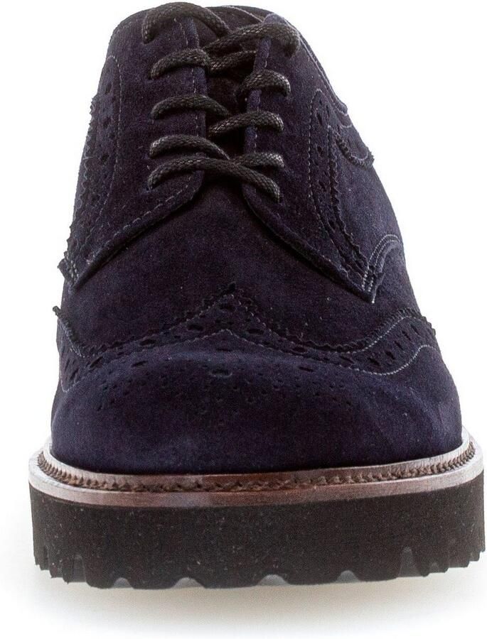 Gabor Veterschoenen met subtiele lyrische perforatie vrijetijdsschoen lage schoen veterschoen - Foto 5