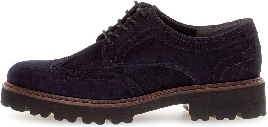 Gabor Veterschoenen met subtiele lyrische perforatie vrijetijdsschoen lage schoen veterschoen - Foto 8