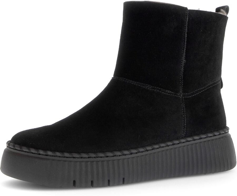 Gabor Winterlaarzen plateau enkellaars met praktische binnenzijde ritssluiting - Foto 7