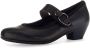 Gabor Zwarte Leren Pumps Black Dames - Thumbnail 2