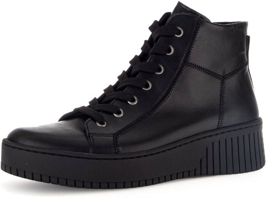 Gabor Hoge veterschoenen in best-fitting-uitvoering