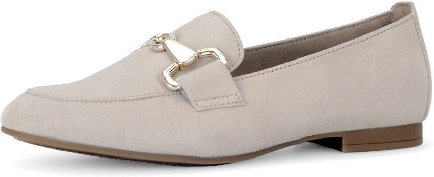Gabor Instappers loafer lage schoen zakelijke schoen met elegante decoratieve gesp
