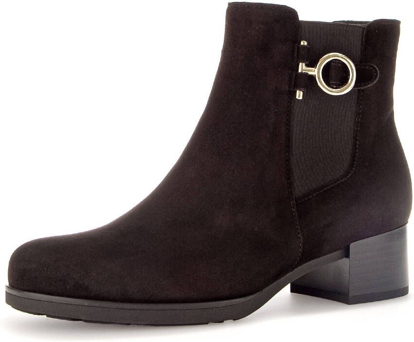 Gabor Elegante Enkellaars van Suède Brown Dames - Foto 2