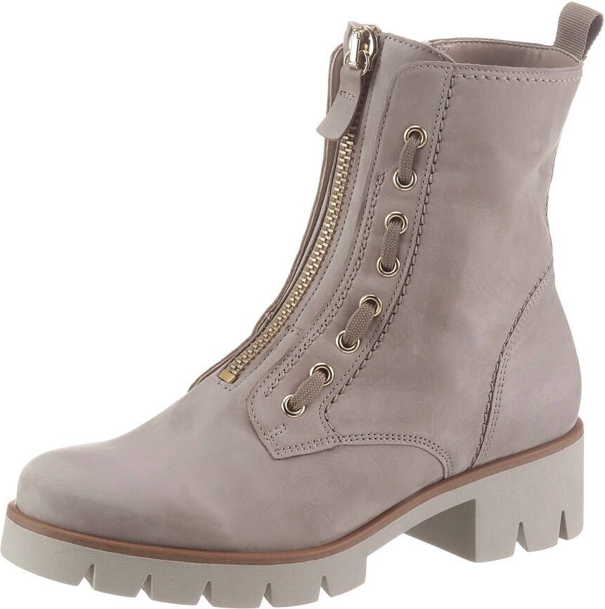 Gabor Laarsjes blokhak plateau laarzen met modieuze openingen - Foto 2