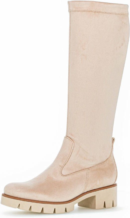 Gabor Beige Textiel Sportlaars Comfort Beige Dames - Foto 4