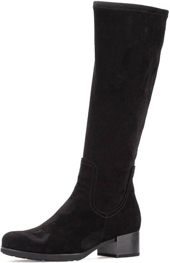 GABOR Hoge laarzen Dames 509 Maat: 40 Materiaal: Suèdelook Kleur: Zwart - Foto 6