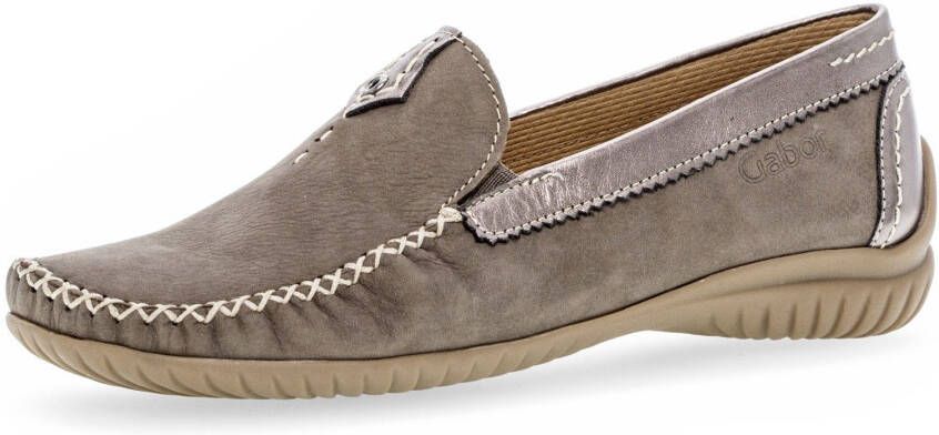 Gabor Mocassins Florence Slipper instapschoen met elastiek breedte G (=breed)