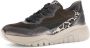 Gabor Plateausneakers veterschoen halfhoge schoen met modieuze contrast inzetten - Thumbnail 1