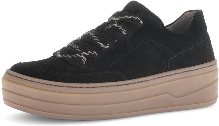 Gabor -art 73.351 17- dames-sneaker-zwart-suede