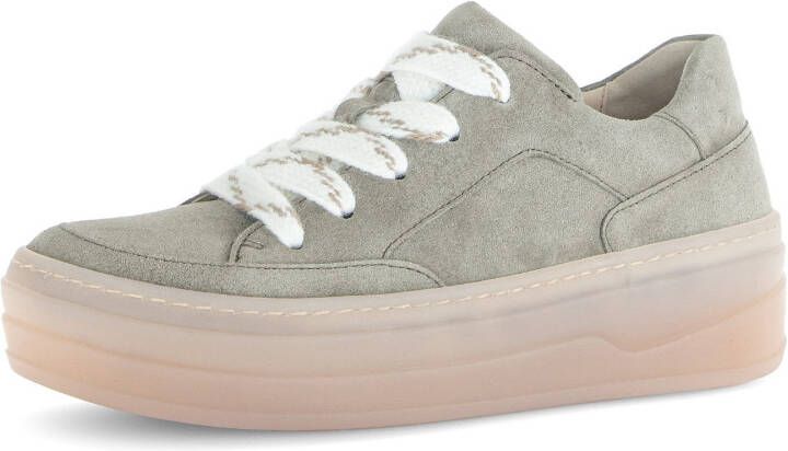 Gabor Plateausneakers veterschoen halfhoge schoen vrijetijdsschoen met best fitting-pasvorm