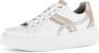 Gabor Plateausneakers Florence vrijetijdsschoen lage schoen veterschoen contrastafwerking breedte g (=breed) - Thumbnail 1