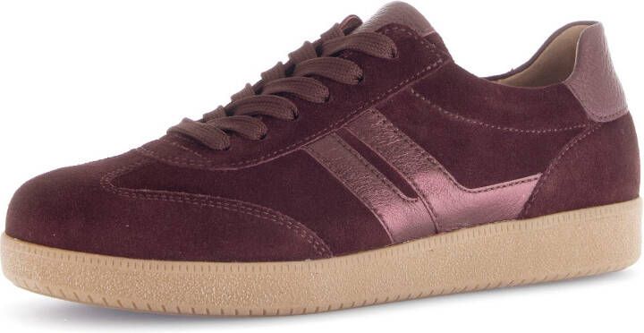 Gabor Plateausneakers vrijetijdsschoen halfschoen veterschoen met gepolsterde schacht