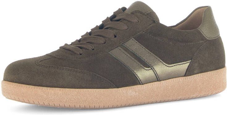 Gabor Plateausneakers vrijetijdsschoen halfschoen veterschoen met gepolsterde schacht