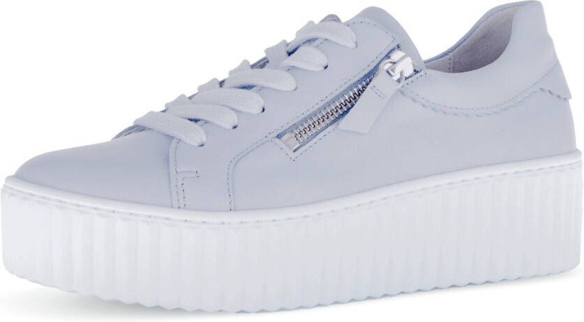 Gabor Plateausneakers vrijetijdsschoen lage schoen veterschoen met best fitting