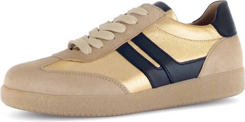 Gabor Plateausneakers vrijetijdsschoen halfschoen veterschoen met gepolsterde schacht