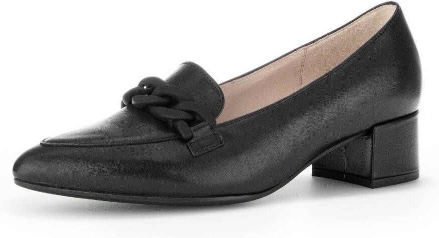 Gabor Zwarte Leren Pumps Black Dames - Foto 2