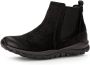 Gabor Rollingsoft Chelsea-boots sleehak comfort schoen enkellaars logo-opdruk op de hak - Thumbnail 2
