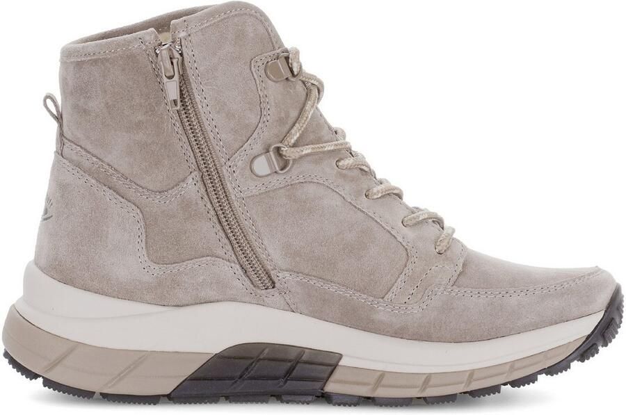 Gabor Rollingsoft Veterschoenen sleehak enkellaarsje met haken in bergbeklimmers-look - Foto 5