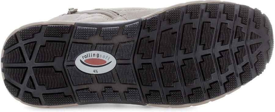 Gabor Rollingsoft Veterschoenen sleehak enkellaarsje met haken in bergbeklimmers-look - Foto 10