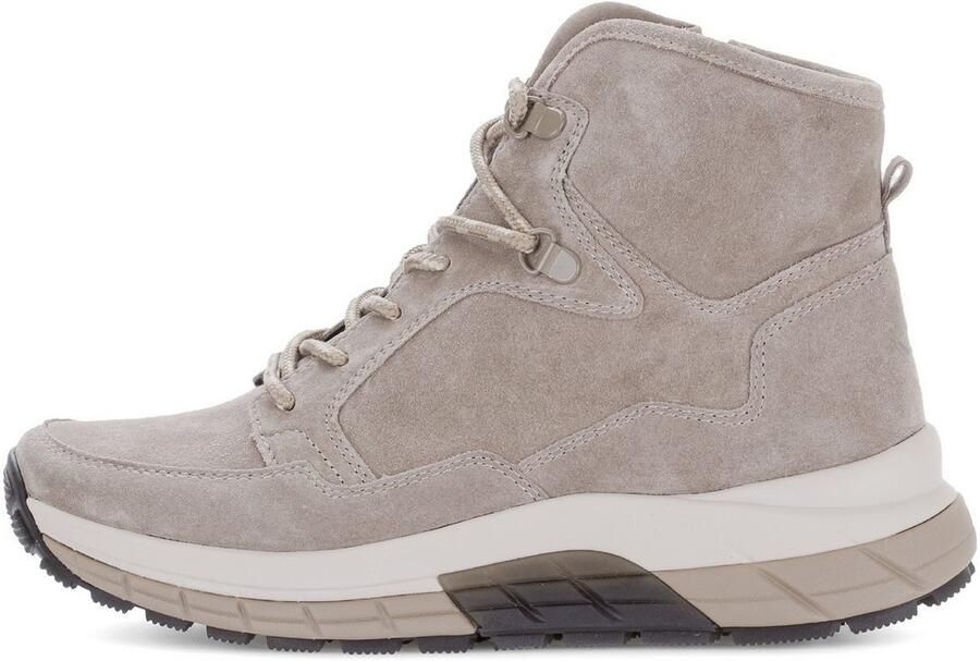 Gabor Rollingsoft Veterschoenen sleehak enkellaarsje met haken in bergbeklimmers-look - Foto 4