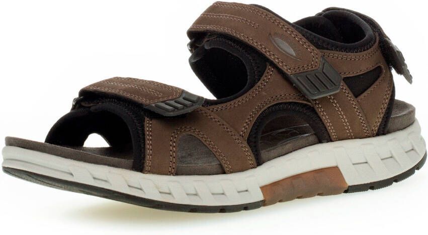 Gabor Rollingsoft Trekkingsandalen zomerschoen klittenbandschoen vrijetijdssandaal in comfortbreedte g (breed)
