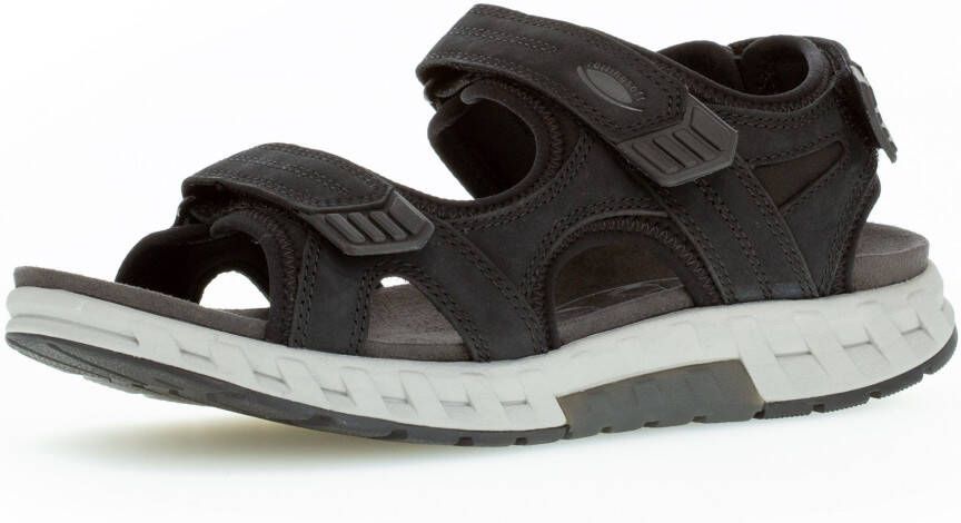 Gabor Rollingsoft Trekkingsandalen zomerschoen klittenbandschoen vrijetijdssandaal in comfortbreedte g (breed)
