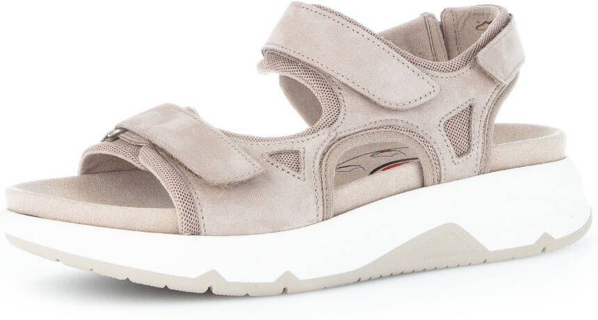 Rollingsoft -Dames taupe sandalen - Foto 2