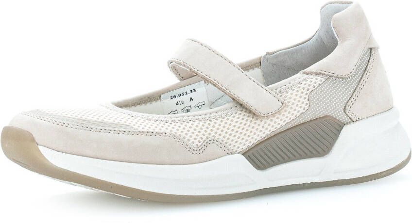 Gabor rollingsoft sensitive 26.952.33 dames rollende wandelsneaker beige - Foto 4
