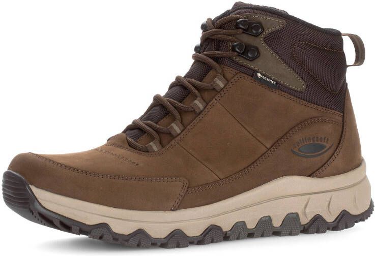 Gabor Rollingsoft Sneakers veterboots comfortschoen met binnenzijde ritssluiting g-wijdte