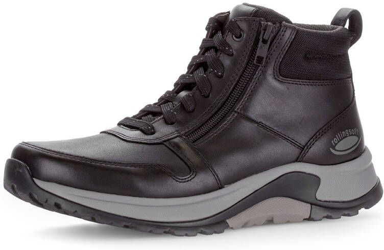 Gabor Rollingsoft Sneakers veterschoenen comfort schoen in comfortabele breedte g (= breed)