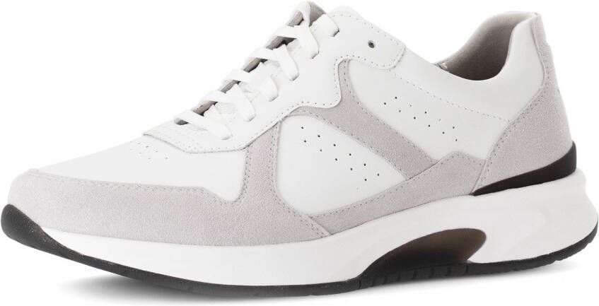 Gabor Rollingsoft Sneakers met sleehak vrijetijdsschoen lage schoen veterschoen gevoerde schacht g-breedte